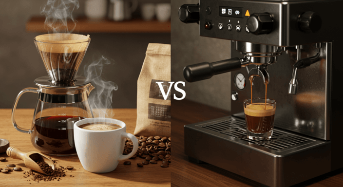 Drip Coffee vs. Espresso: Which Method Delivers the Best Flavor and Aroma?